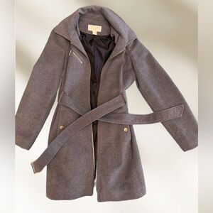 Michael Kors Charcoal Trench Coat